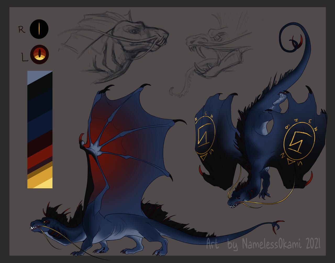 Abysal Dragon: Design Commission